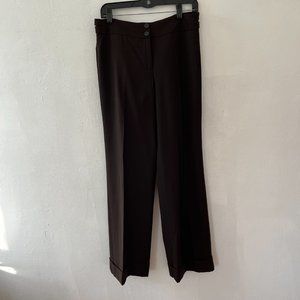 Ann Taylor Trouser Pant with Cuffs, Size 8